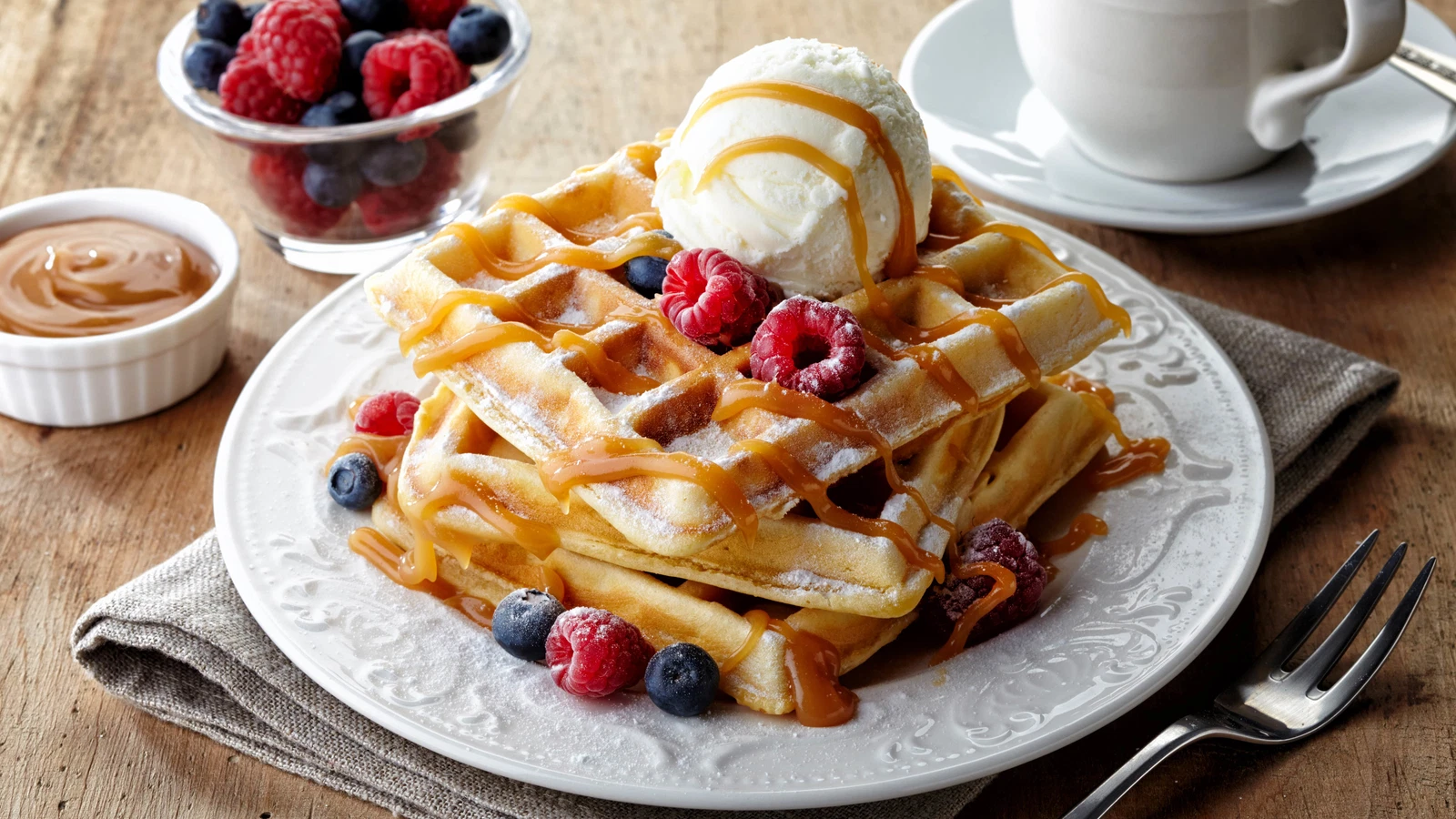 Pure Indulgence Vanilla Waffle